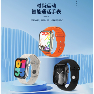 爆款时尚运动智能通话手表蓝牙通话三种硅胶表带蓝牙手表手环